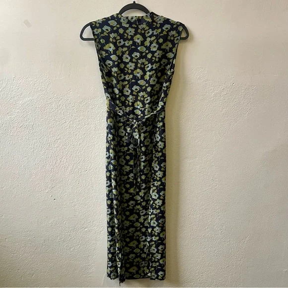 No. 6 Store Floral Silk Midi Dress - Picture 6 of 9